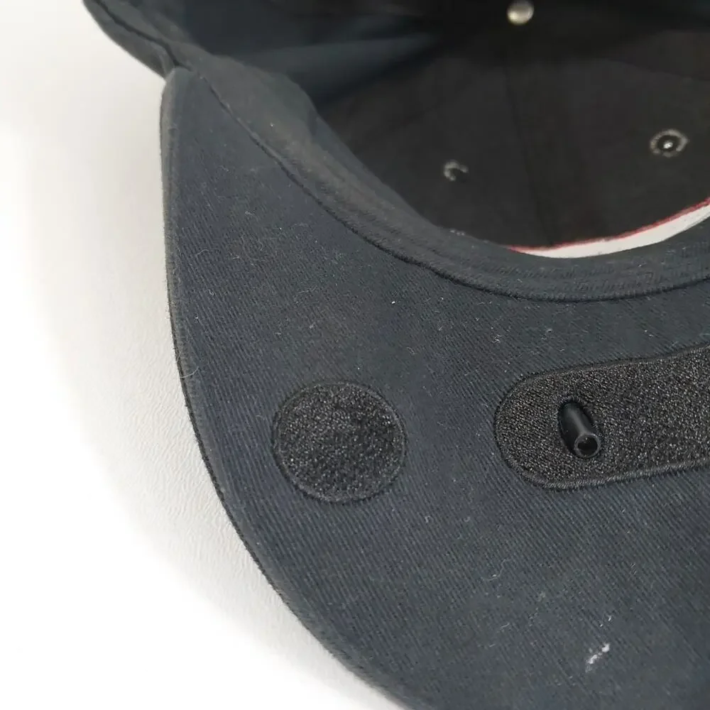 Craftsman Tools LED Light-Up Black Adjustable Strap Back‎ Cap Hat Retro Logo